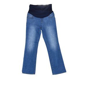 Liz Lange Maternity Bootcut Medium Wash Jeans